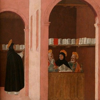 Santo Tomás 10_Aided_by_Saints_Peter_and_Paul_(Bartolomeo_degli_Erri_1460)